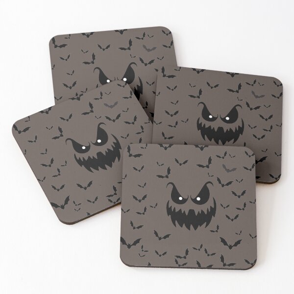 Item preview, bat, scary face, halloween pattern designed and sold by Sn1ver.