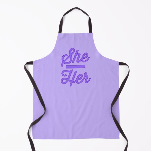 Item preview, She Her Prounouns - Periwinkle designed and sold by sillyjess.