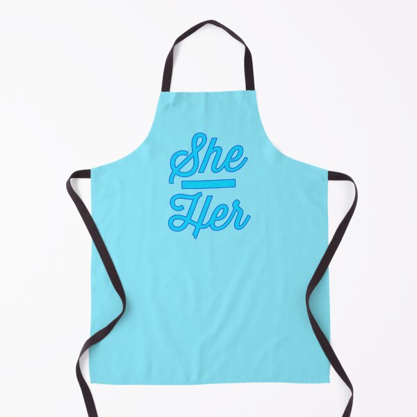 Item preview, She Her Prounouns - Sky Blue designed and sold by sillyjess.