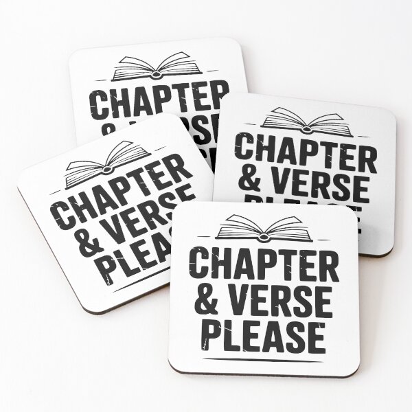 Item preview, Chapter & Verse Please designed and sold by Frank Ring.