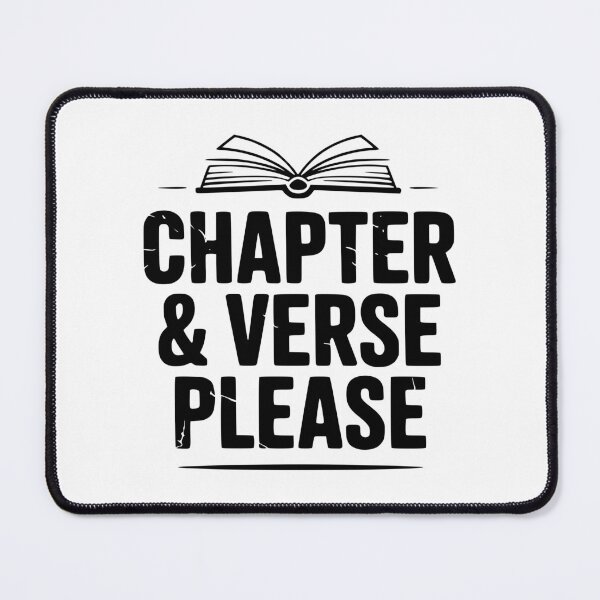 Item preview, Chapter & Verse Please designed and sold by Frank Ring.