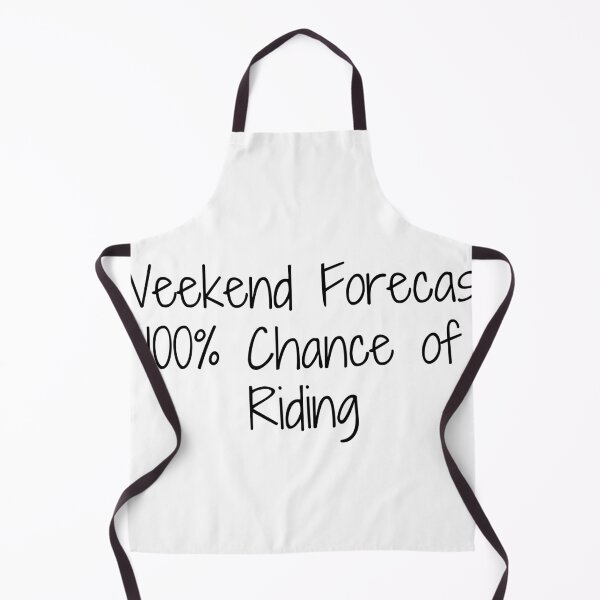 Item preview, Weekend Forecast: 100% Chance of Riding designed and sold by Ninjacatoff.