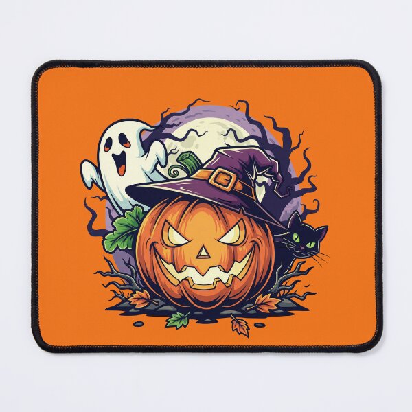 Item preview, Witchy Pumpkin & Friends – Halloween Night Scene designed and sold by RickGoulet.