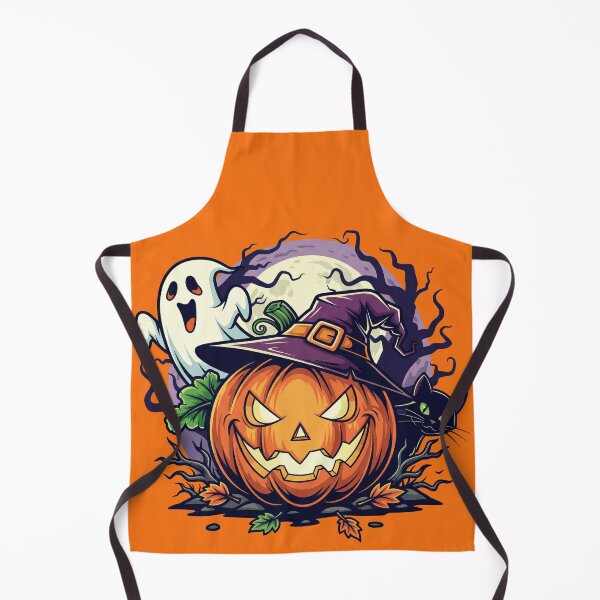 Item preview, Witchy Pumpkin & Friends – Halloween Night Scene designed and sold by RickGoulet.