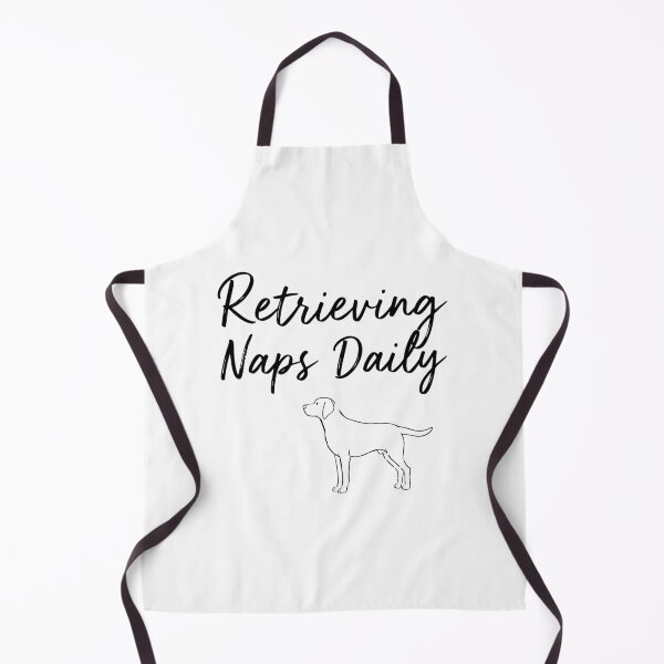 Item preview, Retrieving Naps Daily Pun handwritten quote with Labrador Retriever line art designed and sold by Tong4130.