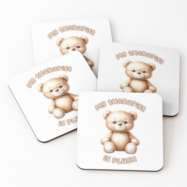 Item preview, My Therapist is Plush – Cute Agere Comfort Design designed and sold by ChibiNekoSpace.