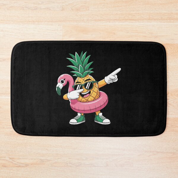 Item preview, Pineapple with Flamingo Float designed and sold by jkrphoto.