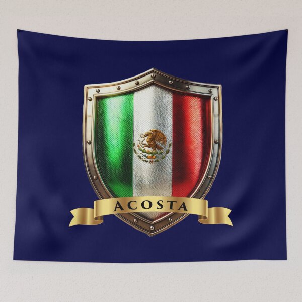 Item preview, Acosta Heritage Crest, Mexico Edition designed and sold by Highlandkings.