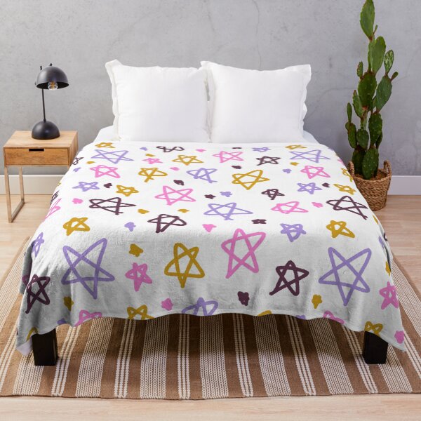 Item preview, Colorful Party Stars Pattern designed and sold by Farissa Designs.
