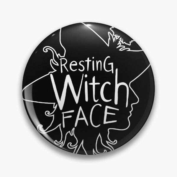 Item preview, Resting Witch Face - Funny Ha-ha designed and sold by Fanta-sticky.