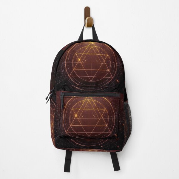 Item preview, Golden Sacred Geometry Light Portal – Mystical Divine Energy Pattern designed and sold by ArtivaNest.