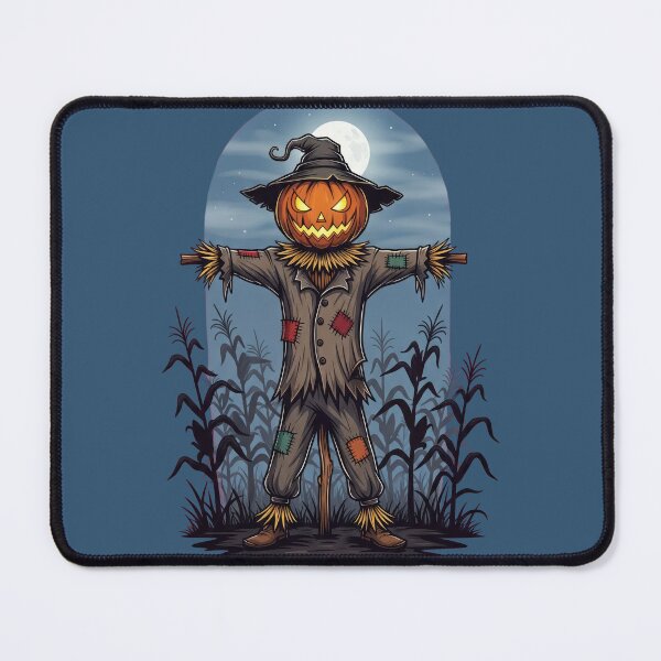 Item preview, Sinister Pumpkin Scarecrow in the Cornfield designed and sold by RickGoulet.