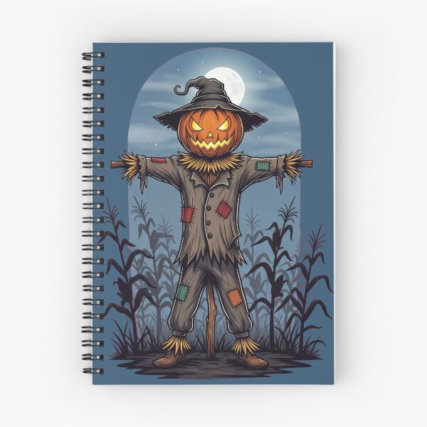 Item preview, Sinister Pumpkin Scarecrow in the Cornfield designed and sold by RickGoulet.