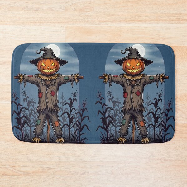 Item preview, Sinister Pumpkin Scarecrow in the Cornfield designed and sold by RickGoulet.