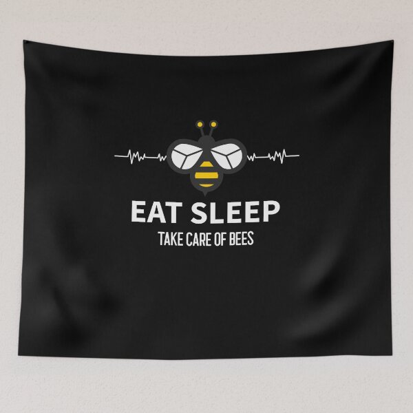 Item preview, Eat Sleep take care of bees funny beekeeper gift designed and sold by snowry.