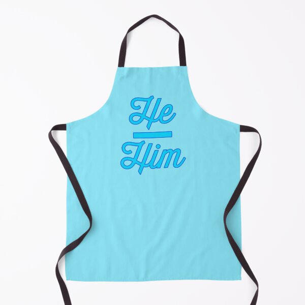 Item preview, He Him Prounouns - Sky Blue designed and sold by sillyjess.