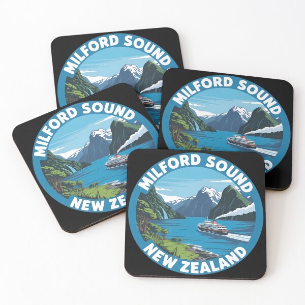 Item preview, Milford Sound New Zealand – Scenic Fjord Travel  designed and sold by VividOrganica.
