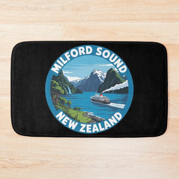 Item preview, Milford Sound New Zealand – Scenic Fjord Travel  designed and sold by VividOrganica.