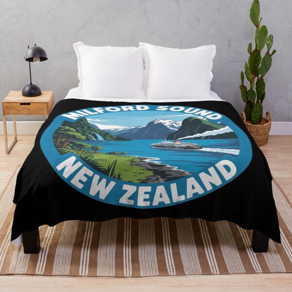 Item preview, Milford Sound New Zealand – Scenic Fjord Travel  designed and sold by VividOrganica.