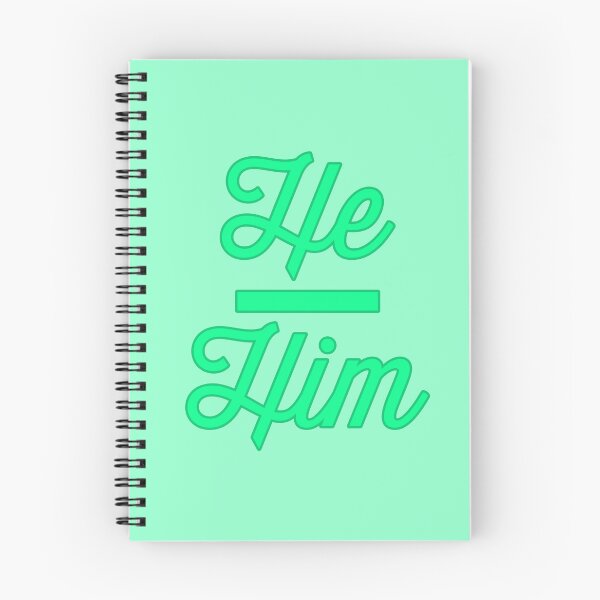Item preview, He Him Prounouns - Mint designed and sold by sillyjess.