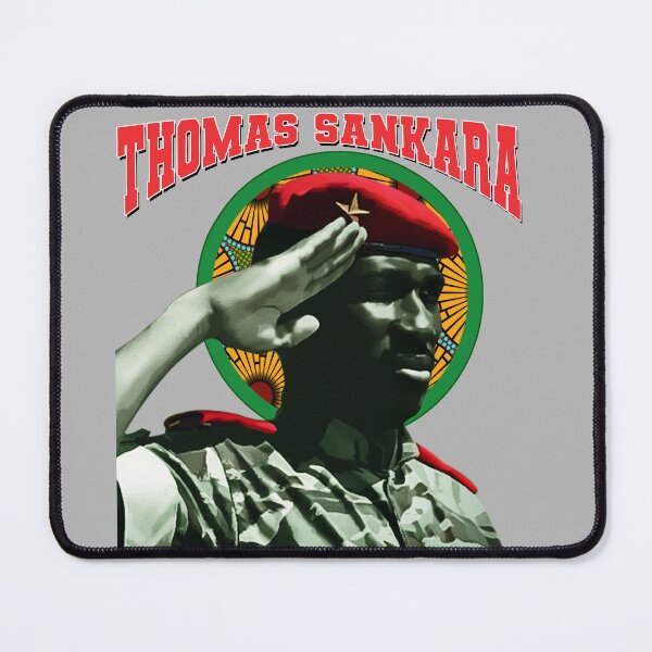 Item preview, Thomas Sankara Pan-African portrait - Vintage Pan-African art, Kente Pattern inspired designed and sold by Youngkev-arts.