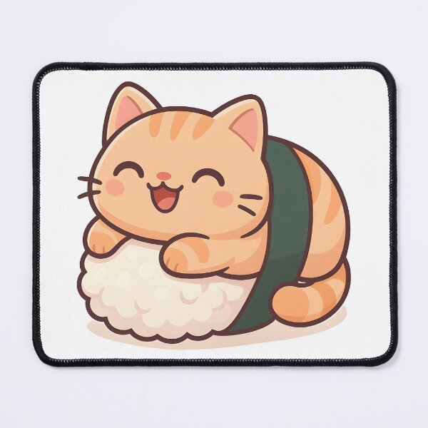 Item preview, Sushi Cat Delight designed and sold by Uglyandcute.