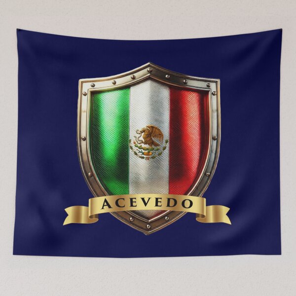 Item preview, Acevedo Heritage Crest, Mexico Edition designed and sold by Highlandkings.