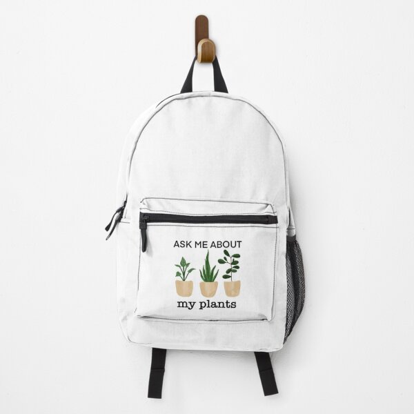 Item preview, Ask Me About My Plants Design Illustration (1) designed and sold by wolfgangsilas.