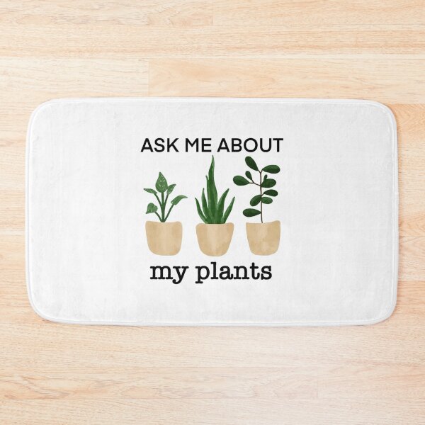 Item preview, Ask Me About My Plants Design Illustration (1) designed and sold by wolfgangsilas.