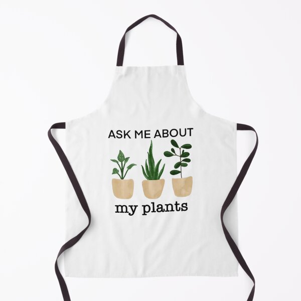 Item preview, Ask Me About My Plants Design Illustration (1) designed and sold by wolfgangsilas.