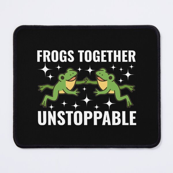 Item preview, Frogs Together Unstoppable Funny Vintage Portland Frog Pride designed and sold by faridman.