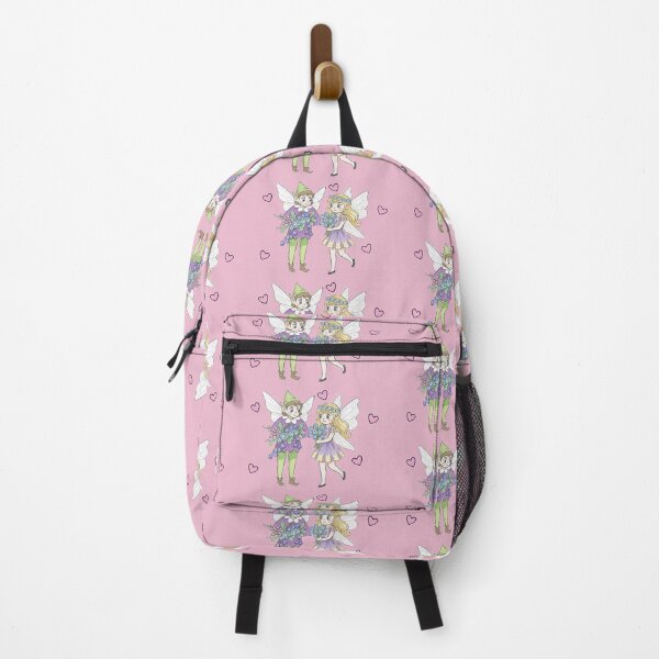Item preview, Cute fairy and pixi pink  background designed and sold by Faerieglen.