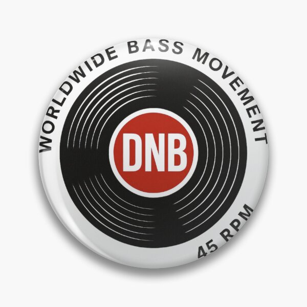 Item preview, DNB Drum and Bass Sticker – Rave Music Design for Bass Lovers designed and sold by |TRSSHOP|.