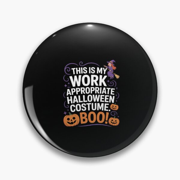 Item preview, This Is My Work Appropriate Halloween Costume Boo  designed and sold by dainegilbert.