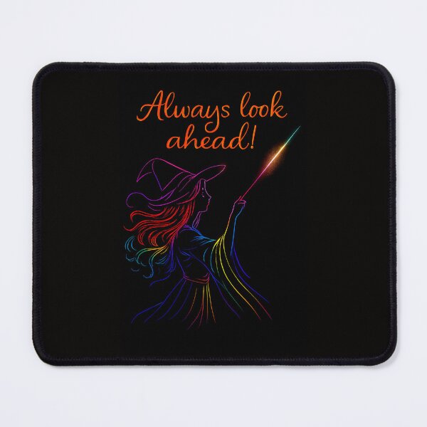 Item preview, Neon Witch-Always look ahead! designed and sold by Brickroad Dsigns.