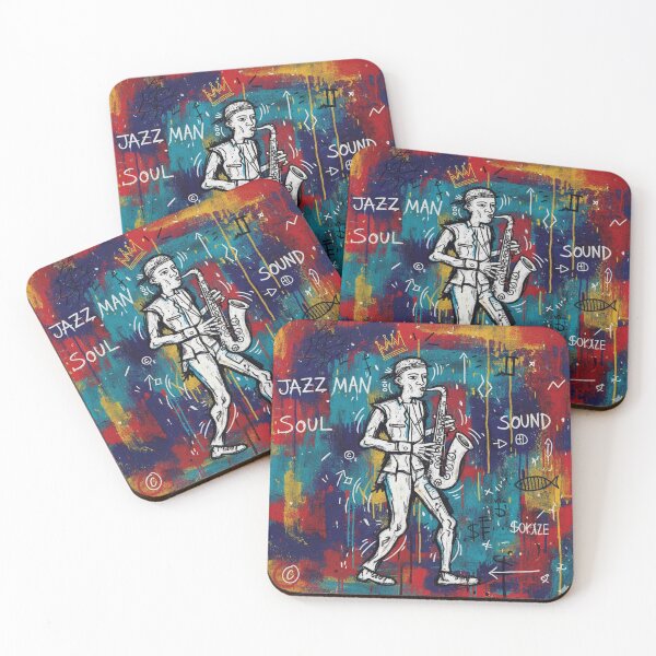 Item preview, "Jazz Man Soul: Free Figurative Drawing" designed and sold by FutureService.