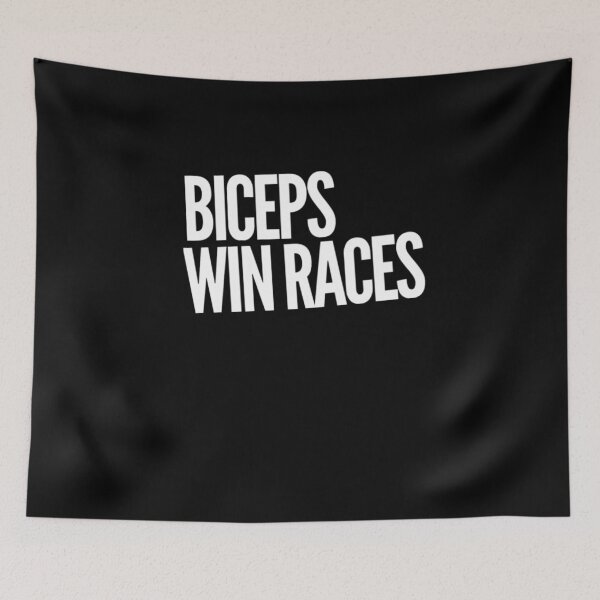 Item preview, Biceps win races funny OCR racing/ running designed and sold by snowry.