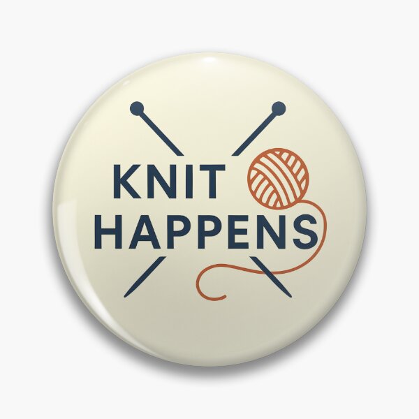 Item preview, Knit Happens - Funny Knitting Pun for Yarn Lovers designed and sold by MiowandMolly.