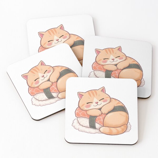 Item preview, Sushi Cat Delight designed and sold by Uglyandcute.