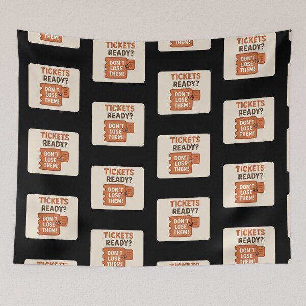 Item preview, LaMaisonOfMY MOM'S NAGGING WEAR YOUR TRAVEL PLANE TICKETS COLLECTION No.2 BLACK EDITION designed and sold by LaMaisonOfMY.