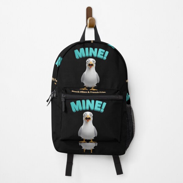 Item preview, Funny Seagull Crying MINE with French Fries Vibe designed and sold by Linework Studio.
