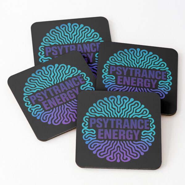 Item preview, Psytrance Energy Sticker – Trippy Goa Rave Design designed and sold by |TRSSHOP|.