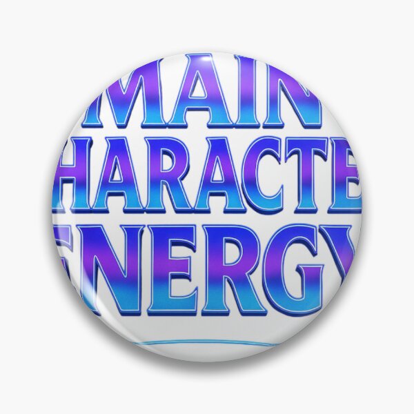 Item preview, Main Character Energy — Cyber Y2K Aesthetic Futuristic Design designed and sold by SillyLittleShirts.
