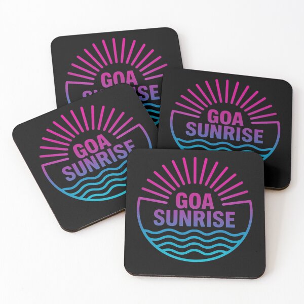 Item preview, Goa Sunrise Trance Sticker – Psytrance Festival Vibes designed and sold by |TRSSHOP|.