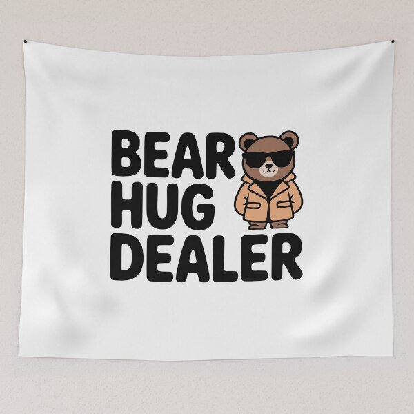 Item preview, Bear Hug Dealer! Cute Bear Hug Pun designed and sold by PMCreative.
