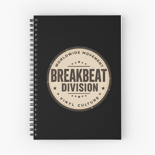 Item preview, Breakbeat Division Sticker – Retro Electronic Groove Design designed and sold by |TRSSHOP|.