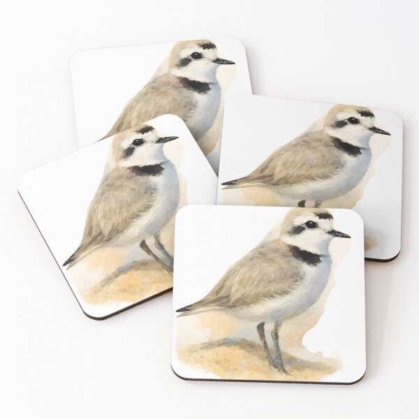 Item preview, Snowy Plover (Charadrius nivosus) designed and sold by HOMETOWN86.