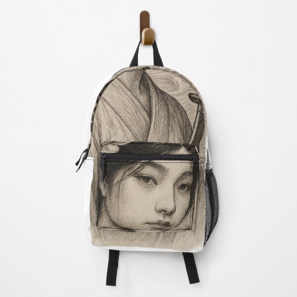 Item preview, Japanese Geisha Pencil Sketch designed and sold by InkTheFox.