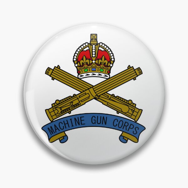 Item preview, Machine Gun Corps Cap Badge designed and sold by sirglennbo.