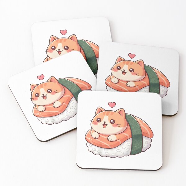 Item preview, Sushi Cat Delight designed and sold by Uglyandcute.
